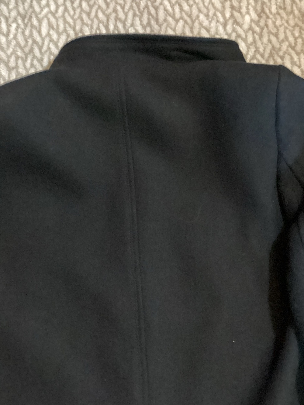 Zara Black Coat with Satin Lining - Picture 4 of 4